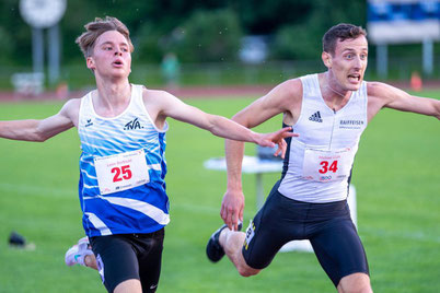 Leon Berthold, Nr. 25 und Michael Curti, Nr. 34 (Foto: FS)