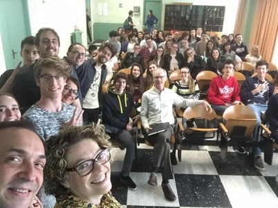 I AM CHORAL: Un'immagine del meeting proposto a Borgosesia, Romagnano Sesia e Varallo Sesia con il patrocinio dell'Università del Missouri (USA)