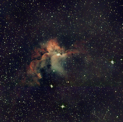 NGC7380 - Nébuleuse du Sorcier au 150/750