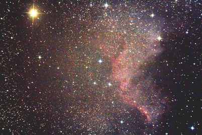 NGC7000 - Nébuleuse de l'Amérique du Nord au 150/750