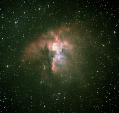 NGC281 - Nébuleuse Pacman au 150/750