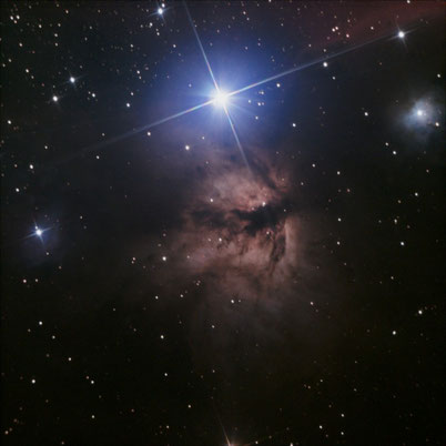 NGC2024 - Nébuleuse de la Flamme au 150/750