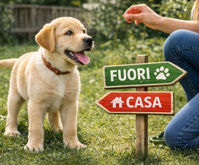 cane fa i bisogni in casa