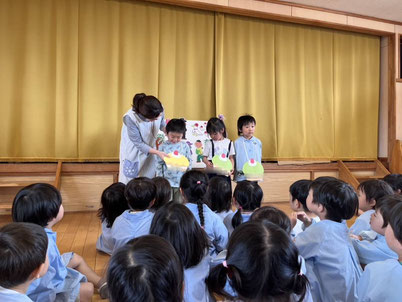 4月生まれのお友達、お誕生日おめでとう!