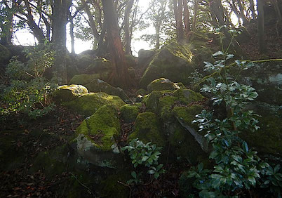 矢筈山 温風口