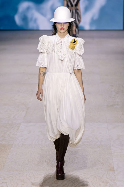 Credit. Dalla sfilata primavera estate 2020 di Louis Vuitton.