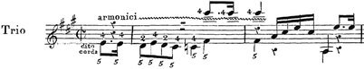 M. Giuliani: Choix de mes Fleurs cheries. Oeuvre 46. Wien 1814. No. X.