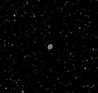 M57 - Nébuleuse de la Lyre au 150/750