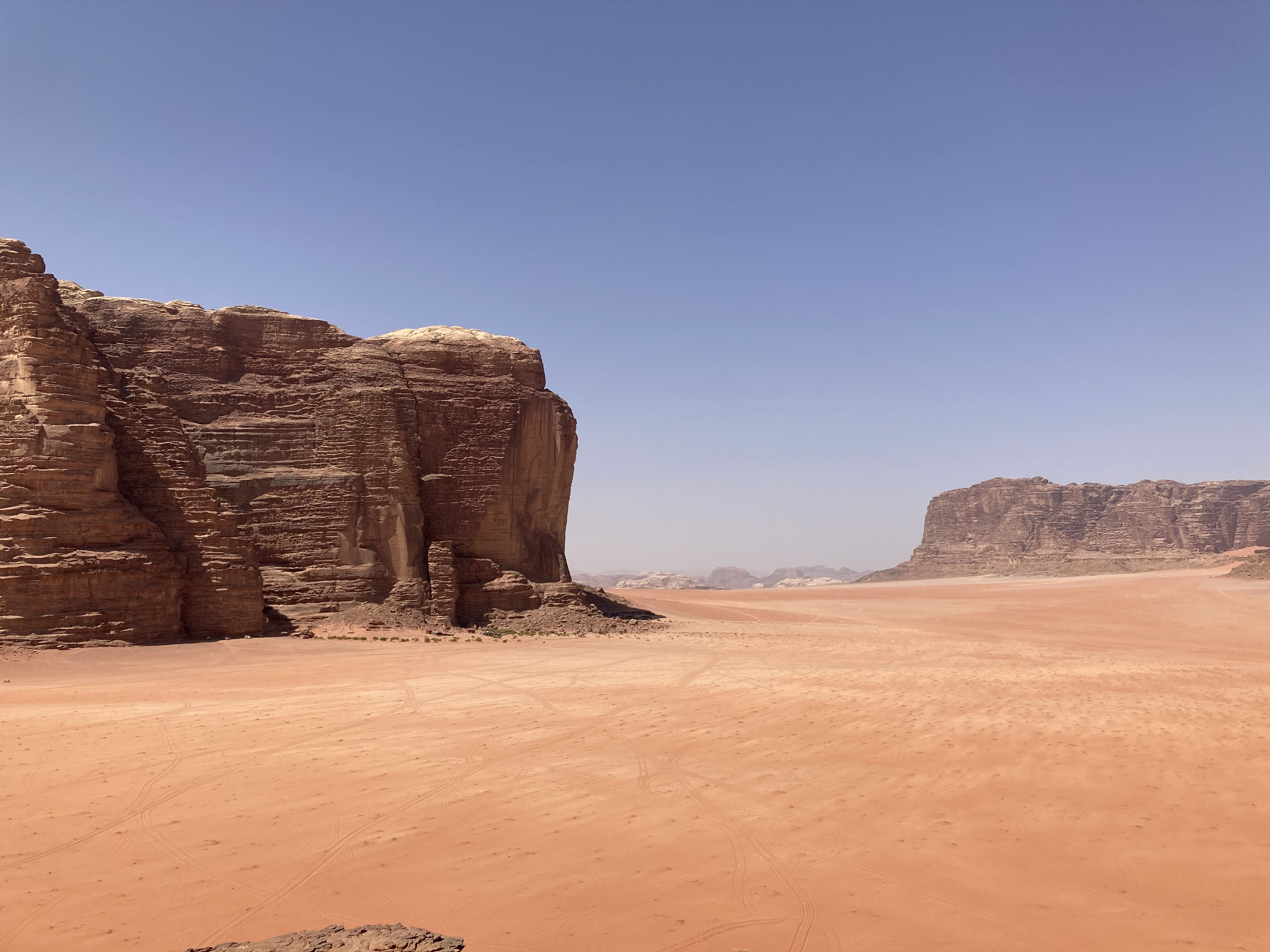 UNESCO世界複合遺産ワディ・ラムの景観