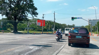 Mimosa at Mimosa-Roxas-Quezon Intersection / Clark Freeport Philippines, formerly Clark Air Base