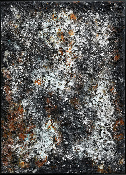 "Die Milchstrasse" 2017 Acryltechnik auf Leinwand 140 x 100 cm (gerahmt) //sold//