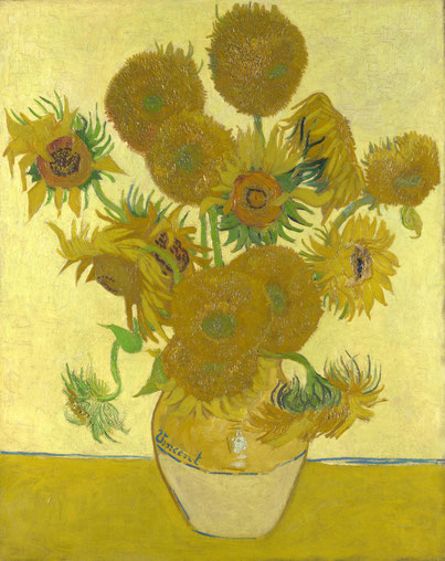 Fünfzehn Sonnenblumen Aug 1888