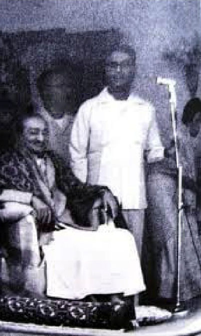 Last picture taken of Meher Baba