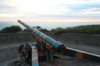 The trace arms haven been manufactured by Martyn Garnier and replaced. A barrel was recovered from the nearby cliffs