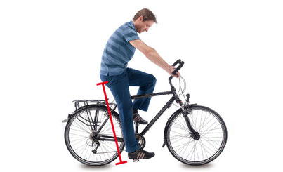 e-Bike Sattel einstellen