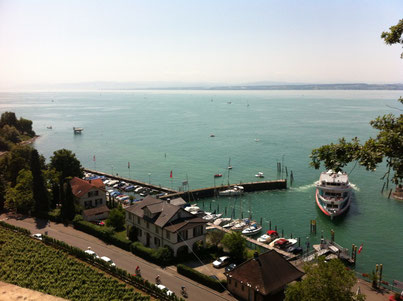 Meersburg - pontile di attracco