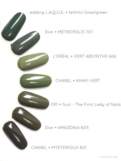 Vergleich / comparison OPI • Suzi - The First Lady of Nails • Washington D.C. Collection fall 2016