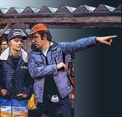 Niki Lauda y Mauro Forghieri by Muneta & Cerracín