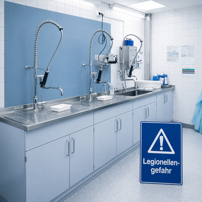 Risikoabschätzung für Trinkwasseranlagen in Kliniken und Pflege