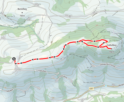 Freithofberg, Maria Neustift, Oberösterreich, Wandern, Freithofbergalm