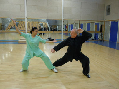 Tukli mushuk bilan semiz