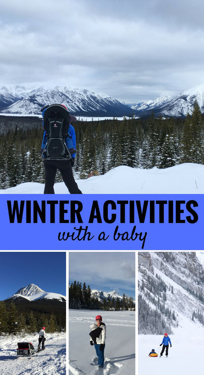 Don't be stuck inside all winter with your baby. Here are 5 activities you can do outside with your baby in the winter. Read more at www.BabyCanTravel.com/blog