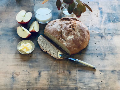 Buchweizen-Apfel-Brot