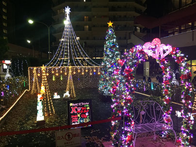 宝塚南口のクリスマス