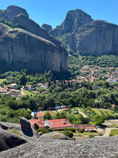 Dorf Kastraki Meteora