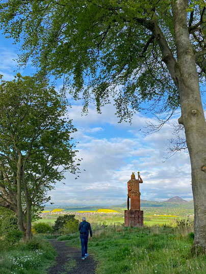 William Wallace Statue Melrose