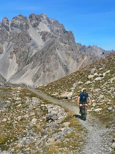Frassati-Weg – eigentlich nicht für Bikes geeignet!