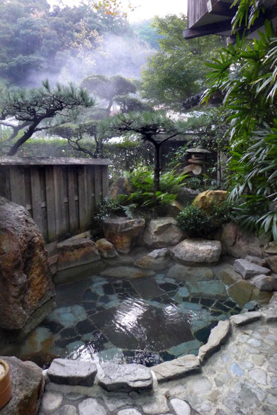 Ryokan Adumaya Yunomine Kumano Kodo Onsen hot spring guide Japan