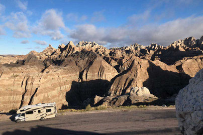 Badlands Nationalpark Scenic Road