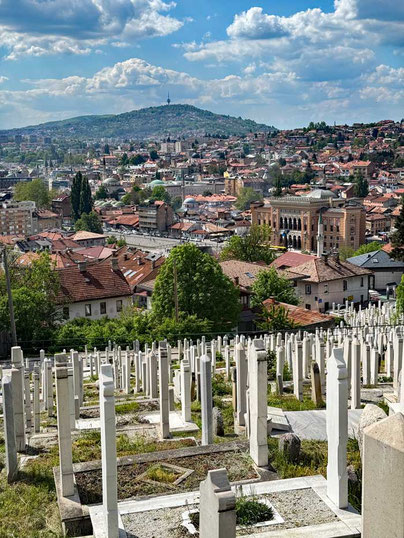 Sarajevo Stadtblick