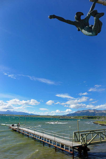 Puerto Natales am Fjord 