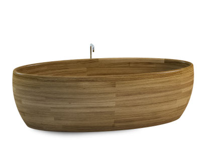 Holzbadewanne MADRA Eiche