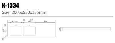 Waschtisch K-1334