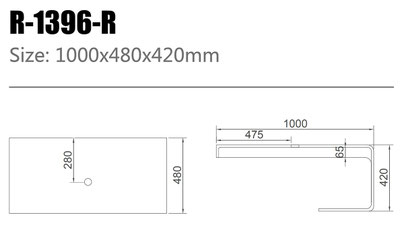 Unterbauplatte R-1396-R