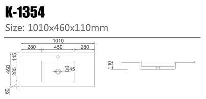 Waschtisch K-1354