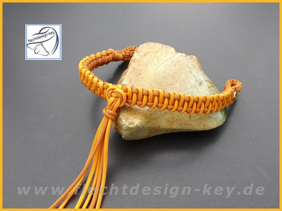 Stirnriemen, Stirnband aus Paracord geflochten, Advanced Bar