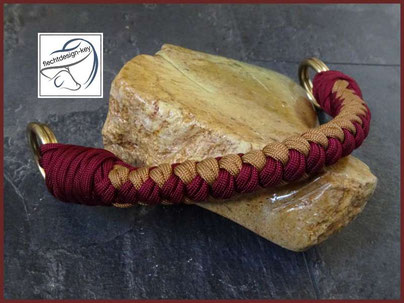 Paracord Sidepull-Nasenriemen rund mit Kern