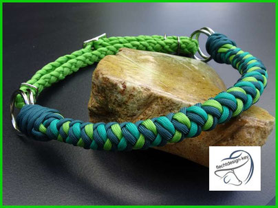Paracord Sidepull- Nasenband, rund geflochten