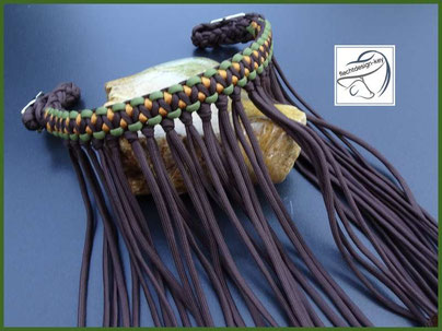 Paracord Fliegenfransen, Stirnband