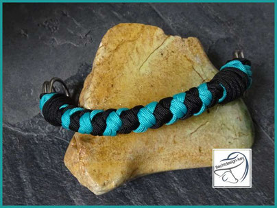 Paracord Sidepull-Nasenband geflochten