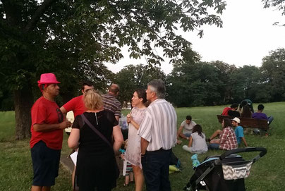 picnic au parc du pigeonnier