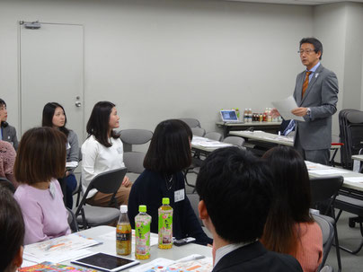 成田国際空港の濱田上席執行役員からの挨拶