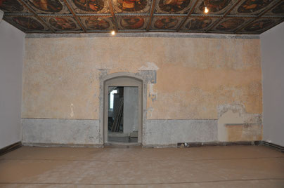 restauration, peintures murales, Atelier Bacher Tillmanns Vaud