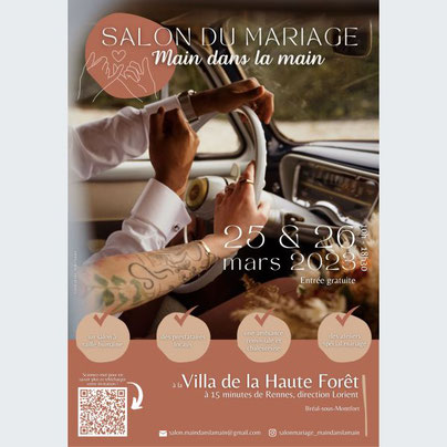 Salon du mariage "Main dans la main" 25 et 26 Mars 2023