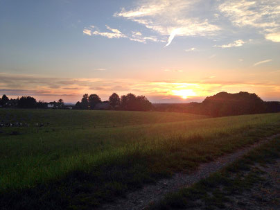 Abendstimmung in Hüscheid