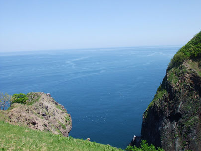 静かなオホーツク海 